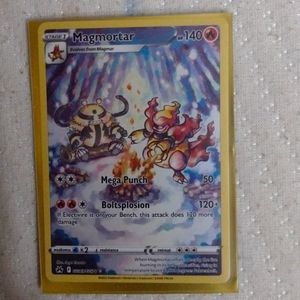 POKEMON-Magmortar FULL ART holographic card#GG03.perfect condition!